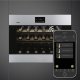 Smeg CVI318LWX2 cantina vino Cantinetta vino con compressore Da incasso Nero, Acciaio inox 18 bottiglia/bottiglie 4
