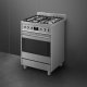 Smeg Symphony C6GMX9 cucina Elettrico Gas Acciaio inox 4