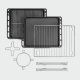 Smeg Symphony C6GMX9 cucina Elettrico Gas Acciaio inox 9