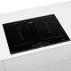 Bosch Serie 6 PVQ795G70 piano cottura Nero Da incasso 71 cm Piano cottura a induzione 4 Fornello(i) Cappa da incasso 5