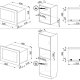 Smeg FMI420S2 forno a microonde Blu, Argento Microonde combinato Da incasso 20 L 800 W 4