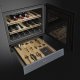 Smeg CVI118RWS2 cantina vino Cantinetta vino con compressore Da incasso Argento 18 bottiglia/bottiglie 6
