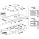 Whirlpool Piano cottura a induzione in vetroceramica - WF S8865 NE 13