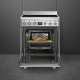 Smeg Concert SPSK60IX9-1 cucina Elettrico Piano cottura a induzione Acciaio inox 6
