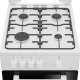 Beko FSG52020DW cucina Gas Nero, Bianco 5