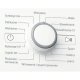 Whirlpool FWSG61053W PL lavatrice Caricamento frontale 6 kg 1000 Giri/min Bianco 4