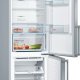 Bosch KGN393IEQ frigorifero con congelatore Libera installazione 368 L E Acciaio inox 3