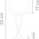 Villeroy & Boch Toulouse lampada da tavolo E27 Bianco 4