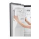 LG GSL480PZXV frigorifero side-by-side Libera installazione 628 L F Acciaio inossidabile 10