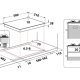 Hotpoint Ariston Piano cottura a gas PPH 60P D/IX 6