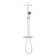 GROHE Vitalio Start System 250 Cube sistema di doccia 1 testina/e Parete Cromo 3