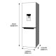 Samsung RB38T634DSA Libera installazione 376 L D Argento 15