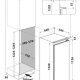 Ignis ARL 12GS1 monoporta Da incasso 189 L F Acciaio inox 5