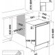 Ignis ARL 8GS1 monoporta Da incasso 126 L F Acciaio inox 6