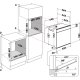 Whirlpool W6 4PS1 OM4 P 73 L 3650 W Nero, Acciaio inox 19