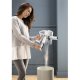 De’Longhi Colombina Evo Aspirapolvere a bastone 2 in 1 Batteria Secco EPA Senza sacchetto Rose Gold, Bianco 4