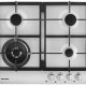 Grundig GIGA6234250X piano cottura Acciaio inox Da incasso 60 cm Gas 4 Fornello(i) 5