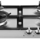 Grundig GIGA6234250X piano cottura Acciaio inox Da incasso 60 cm Gas 4 Fornello(i) 6