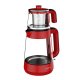 Grundig CM 4054 K New Line Çay Makinesi teiera in vetro per la preparazione del tè 2,8 L 1900 W Rosso 3