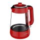 Grundig CM 4054 K New Line Çay Makinesi teiera in vetro per la preparazione del tè 2,8 L 1900 W Rosso 5
