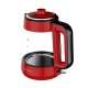 Grundig CM 4054 K New Line Çay Makinesi teiera in vetro per la preparazione del tè 2,8 L 1900 W Rosso 6