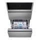 LG LSR200B frigorifero con congelatore Libera installazione 435 L F Stainless steel 8