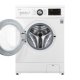 LG F48J3TM5W lavasciuga Libera installazione Caricamento frontale Bianco E 3