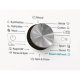 Whirlpool FFB 8448 BV EE lavatrice Caricamento frontale 8 kg 1400 Giri/min Bianco 6