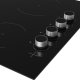 Beko CIHYV21B piano cottura Nero Da incasso 58 cm Ceramica 4 Fornello(i) 5