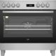 Beko GF17300GXNS cucina Elettrico Ceramica Acciaio inox 3