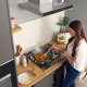 Beko HIAG64325SX piano cottura Acciaio inox Da incasso 60 cm Gas 4 Fornello(i) 8