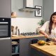 Beko HIAG64325SX piano cottura Acciaio inox Da incasso 60 cm Gas 4 Fornello(i) 9