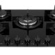 Beko HILW75322S piano cottura Nero Da incasso 75 cm Gas 5 Fornello(i) 7