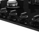 Beko HING64322S piano cottura Nero Da incasso 65 cm Gas 4 Fornello(i) 6