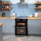 Beko JDC683X cucina Elettrico Ceramica Acciaio inox 9