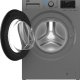 Beko WDER7440421S lavasciuga Libera installazione Caricamento frontale Argento D 4