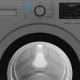 Beko WDER7440421S lavasciuga Libera installazione Caricamento frontale Argento D 5