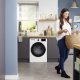 Beko WDEY854P44QW lavasciuga Libera installazione Caricamento frontale Bianco D 6