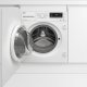 Beko WDIX7523000 lavasciuga Da incasso Caricamento frontale Bianco B 6