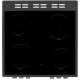 Beko XDCS663MT cucina Elettrico Ceramica Antracite 6