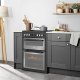 Beko XDCS663MT cucina Elettrico Ceramica Antracite 9