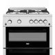 Beko XTG611S cucina Gas Argento 3
