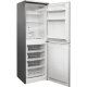 Indesit CAA 55 NX 1 frigorifero con congelatore Libera installazione 254 L F Acciaio inox 3