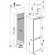 Hotpoint BCB 7030 D S1 frigorifero con congelatore Da incasso 273 L F Bianco 8