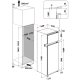 Hotpoint BD 2422/HA 1 frigorifero con congelatore Da incasso 216 L F Stainless steel 4