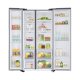Samsung RS66A8100SL frigorifero side-by-side Libera installazione F Argento 8