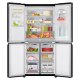 LG InstaView GMX844MC6F frigorifero side-by-side Libera installazione 506 L F Nero 19
