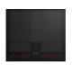Grundig GIEI648980I piano cottura Nero Da incasso 60 cm Piano cottura a induzione 9 Fornello(i) 3