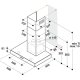 Whirlpool WHBS 63 F LE X cappa aspirante Cappa aspirante a parete Acciaio inox 713 m³/h 3