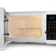 Sharp YC-MG02E-W forno a microonde Blu, Bianco Superficie piana 20 L 800 W 4